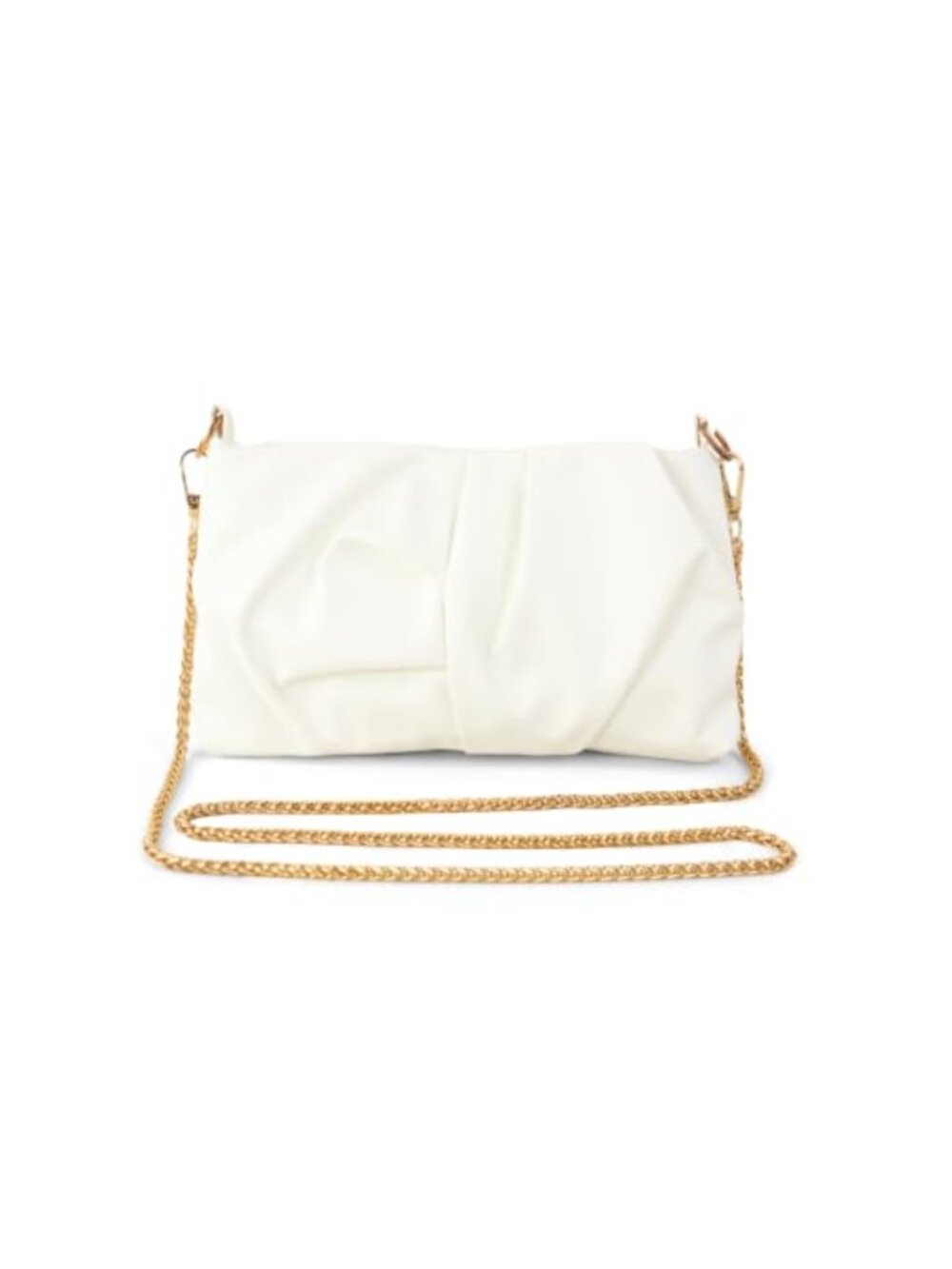 Soft PU Clutch Purse Detachable Chain Crossbody Evening Bag Cocktail Party